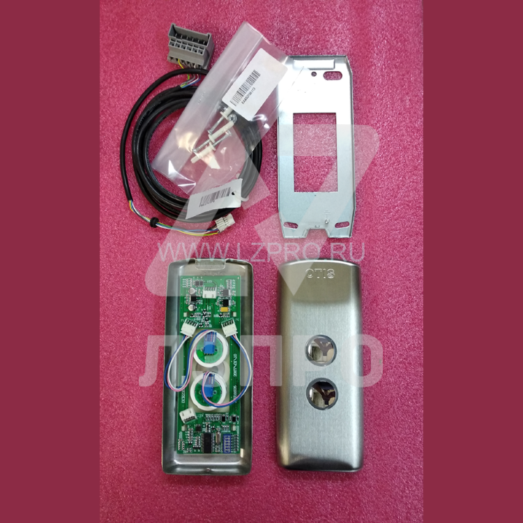 Вызывной пост двухкнопочный (в сборе с платой DCE23501) ZAA23500P3 Otis