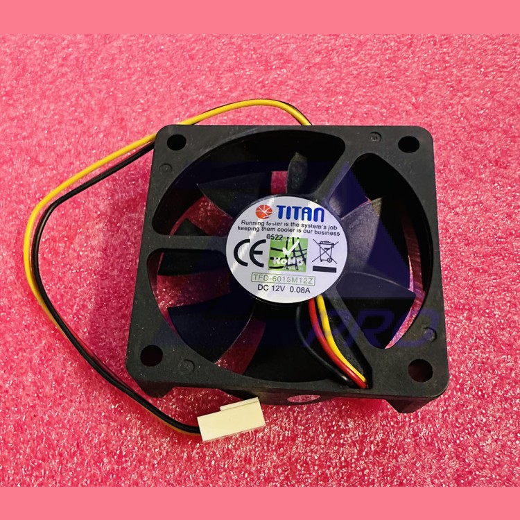 Вентилятор 60мм 12VDC 0,08A TFD-6015M12Z Titan