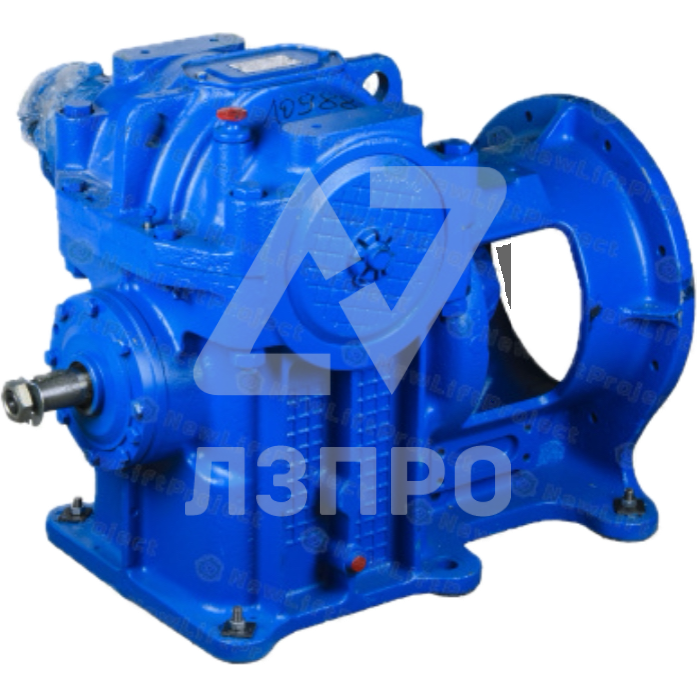 Редуктор лебедки РЧЛ-180х45 7113201000 исполнение правое МЛЗ