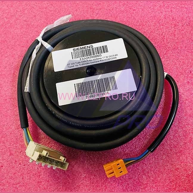 Трансформатор AT-120 230V/5.0m 50/60Hz 17.3V DC/3.6A FAA24350BM3 Siemens