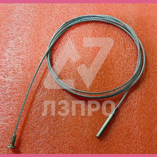 Тросик двери кабины под БУАД проем 1000мм L=3738мм 1001К.03.10.020 ЩЛЗ