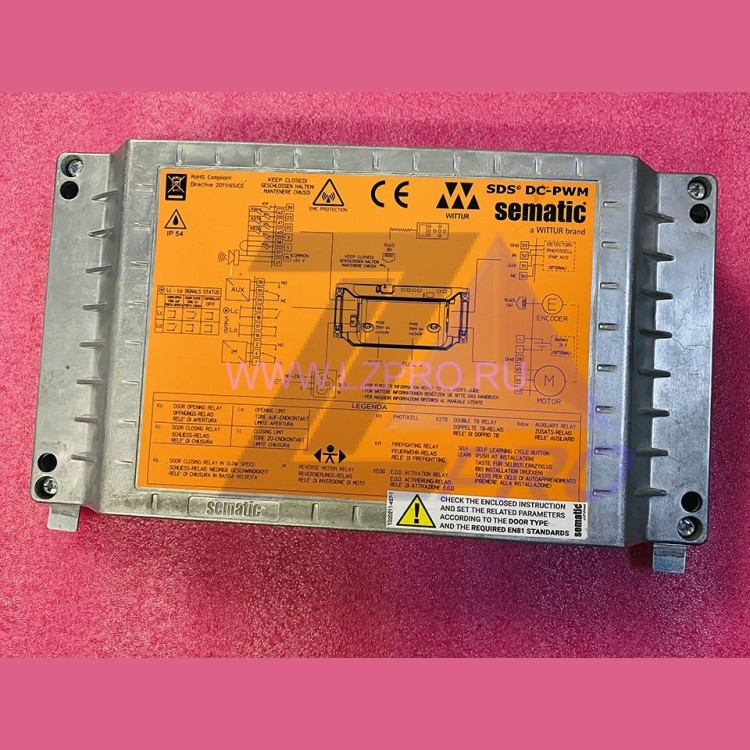 Контроллер привода дверей SDS Rel.4 DC-PWM B111AAMX01 Sematic