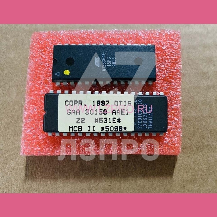 Комплект микросхем ПЗУ для платы MCB II GAA30158AAE1 Otis